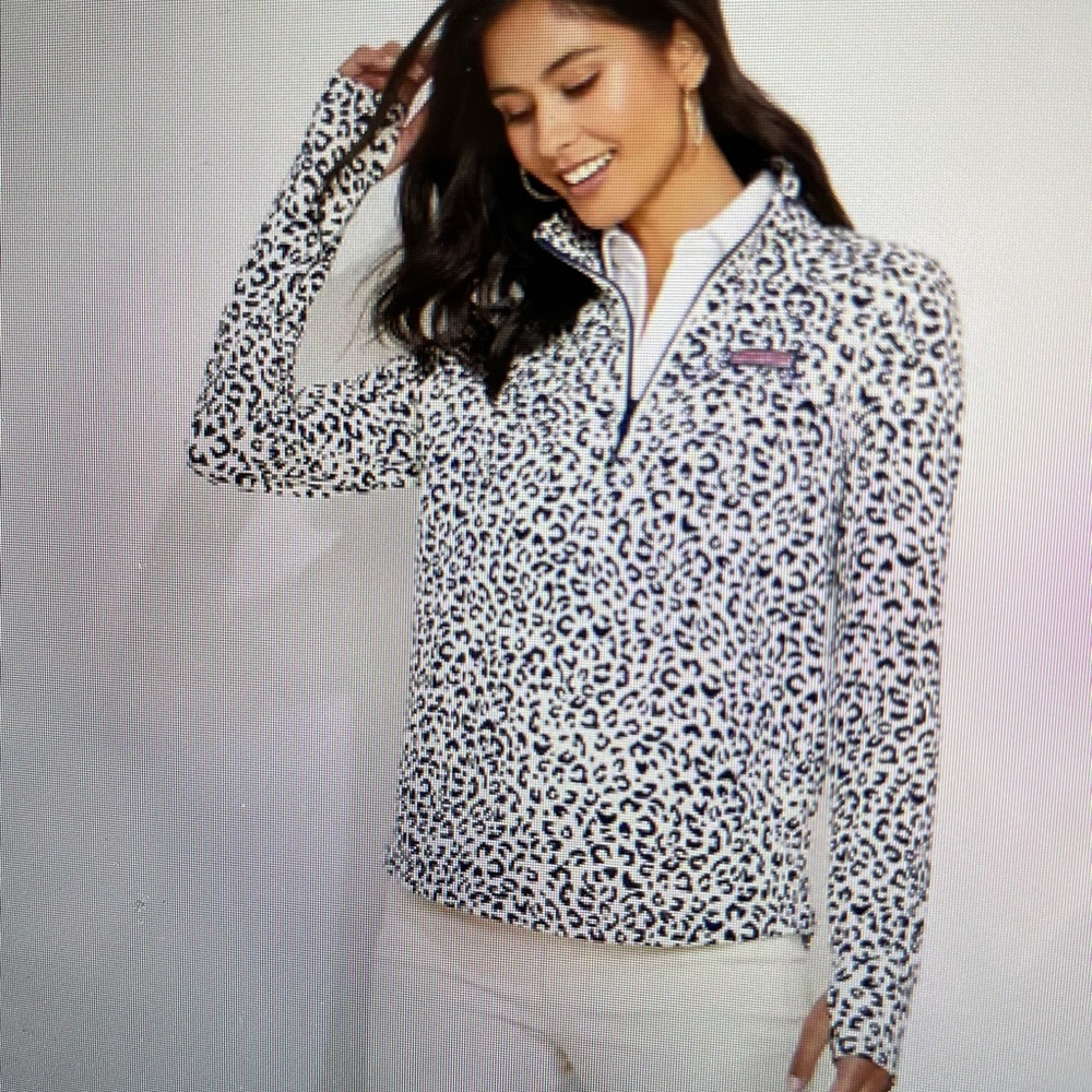 Vineyard Vines Long Sleeve Performed Top XS